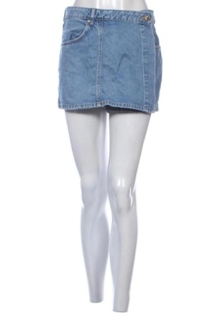 Pantaloni scurți de femei Zara, Mărime S, Culoare Albastru, Preț 47,24 Lei, #137541009