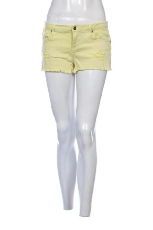 Pantaloni scurți de femei 2.1 DENIM, Mărime M, Culoare Galben, Preț 73,49 Lei, #137489134