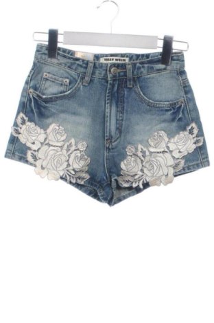 Pantaloni scurți de femei Tally Weijl, Mărime XXS, Culoare Albastru, Preț 41,99 Lei, #137504559