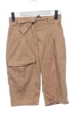 Pantaloni scurți de femei Unbranded, Mărime XS, Culoare Bej, Preț 74,14 Lei, #137507934