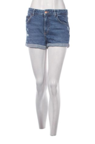 Pantaloni scurți de femei Bershka, Mărime M, Culoare Albastru, Preț 55,99 Lei, #137519537