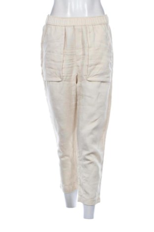 Pantaloni de femei Zara, Mărime M, Culoare Bej, Preț 57,74 Lei, #137505958