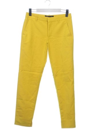 Pantaloni de femei Zara, Mărime XS, Culoare Galben, Preț 72,44 Lei, #137507916