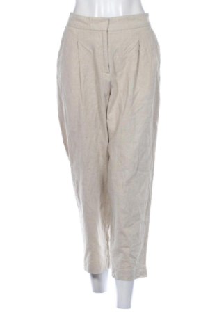 Pantaloni de femei Zara, Mărime M, Culoare Bej, Preț 105,72 Lei, #137516085