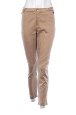 Pantaloni de femei Massimo Dutti, Mărime L, Culoare Bej, Preț 188,97 Lei, #137518016