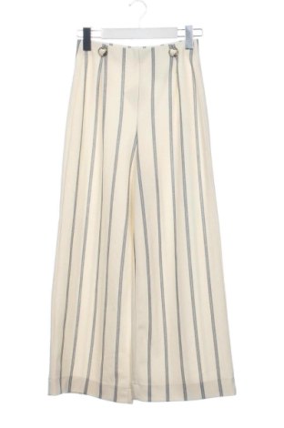 Pantaloni de femei H&M, Mărime XS, Culoare Ecru, Preț 68,24 Lei, #137518020