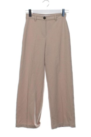 Дамски панталон Bershka, Размер XS, Цвят Бежов, Цена 17,91 €, #137520349