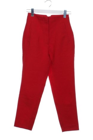 Dámske nohavice Zara, Veľkosť XS, Farba Červená, Cena  14,00 €, #137524904