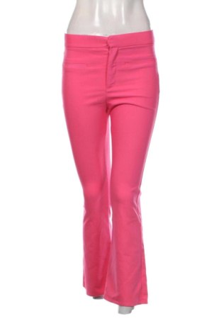 Pantaloni de femei Zara, Mărime S, Culoare Roz, Preț 78,74 Lei, #137528667