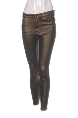 Pantaloni de femei Calzedonia, Mărime M, Culoare Auriu, Preț 78,74 Lei, #137529725