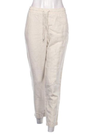 Pantaloni de femei H&M, Mărime L, Culoare Ecru, Preț 104,98 Lei, #137531920