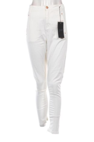 Pantaloni de femei Jolie, Mărime L, Culoare Ecru, Preț 104,98 Lei, #137532255