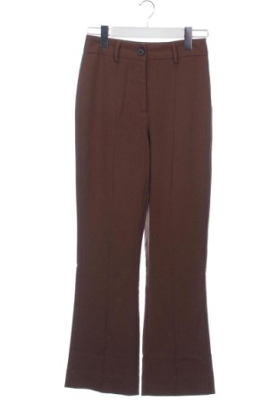 Pantaloni de femei Bershka, Mărime XS, Culoare Maro, Preț 94,00 Lei, #137536804