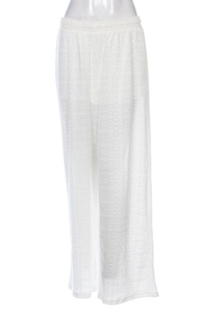Pantaloni de femei H&M, Mărime L, Culoare Alb, Preț 110,23 Lei, #137540827