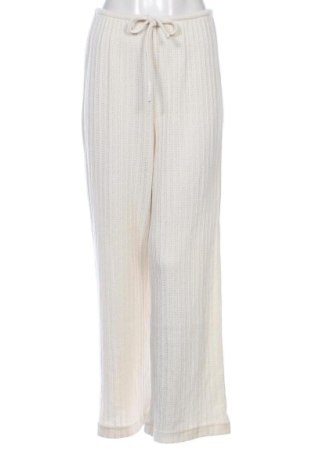 Pantaloni de femei H&M, Mărime M, Culoare Ecru, Preț 89,23 Lei, #137540869