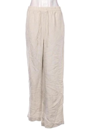 Pantaloni de femei H&M, Mărime L, Culoare Ecru, Preț 76,00 Lei, #137542550