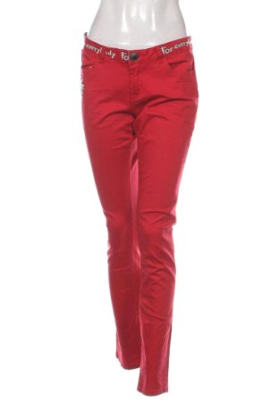 Pantaloni de femei Desigual, Mărime XL, Culoare Roșu, Preț 183,72 Lei, #137517987