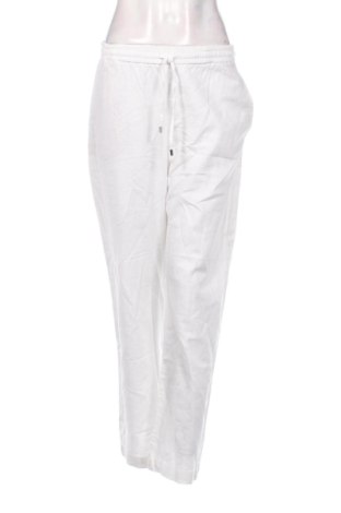 Pantaloni de femei Zara, Mărime L, Culoare Alb, Preț 136,48 Lei, #137531056