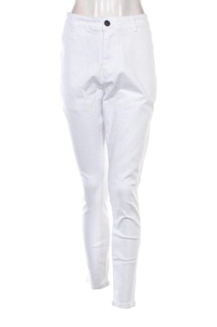 Pantaloni de femei Gingtto, Mărime XL, Culoare Alb, Preț 68,24 Lei, #137540984