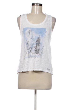 Damska koszulka na ramiączkach Pepe Jeans, Rozmiar L, Kolor Biały, Cena 52,99 zł, #137517118