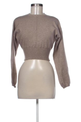 Pulover de femei Bershka, Mărime XS, Culoare Bej, Preț 33,48 Lei, #137505949