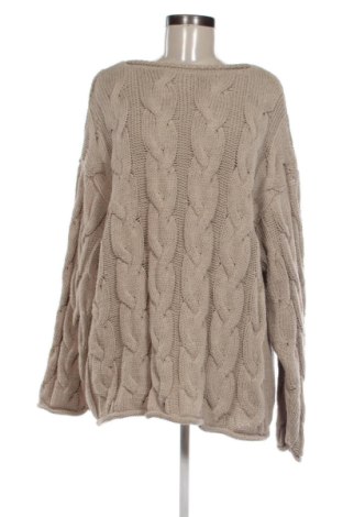Pulover de femei Zara, Mărime L, Culoare Bej, Preț 78,74 Lei, #137539483