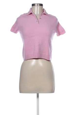 Pulover de femei Zara, Mărime M, Culoare Roz, Preț 196,32 Lei, #137544274