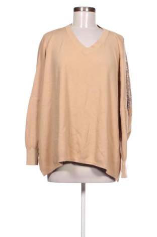 Pulover de femei Unbranded, Mărime M, Culoare Bej, Preț 32,24 Lei, #137547851