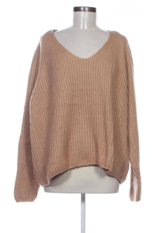 Pulover de femei Tchibo, Mărime 3XL, Culoare Bej, Preț 108,40 Lei, #137550641