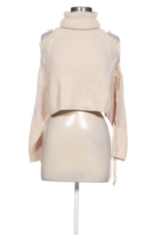 Pulover de femei Fashion nova, Mărime XL, Culoare Bej, Preț 39,26 Lei, #137555035