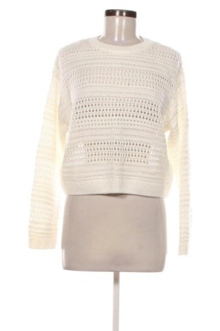 Pulover de femei Sinsay, Mărime M, Culoare Ecru, Preț 26,25 Lei, #137531935