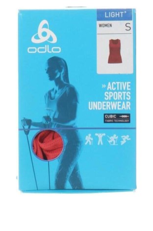 Damski sportowy top Odlo, Rozmiar S, Kolor Czerwony, Cena 105,99 zł, #137354045