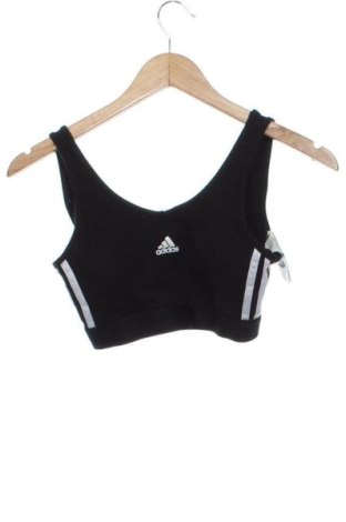 Γυναίκειο αθλητικό τοπ Adidas, Μέγεθος XS, Χρώμα Μαύρο, Τιμή 41,99 €, #137514417
