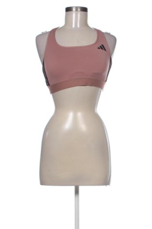 Дамски спортен топ Adidas, Размер S, Цвят Пепел от рози, Цена 22,00 €, #137509985