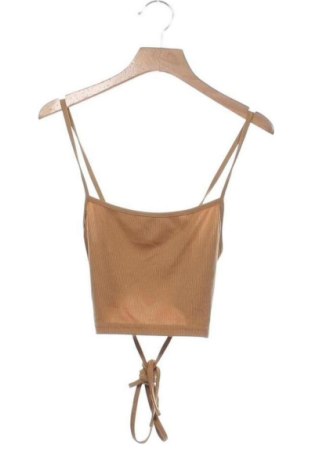 Top de femei SHEIN, Mărime XS, Culoare Bej, Preț 53,99 Lei, #137086052