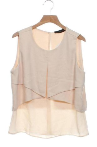 Top de femei Zara, Mărime XS, Culoare Bej, Preț 83,99 Lei, #137485558