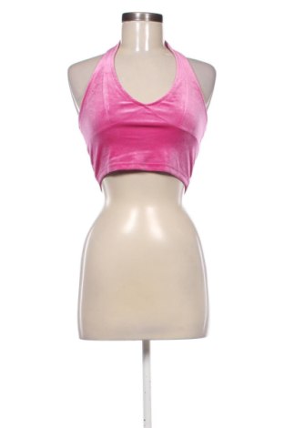 Top de femei Sinsay, Mărime S, Culoare Roz, Preț 36,74 Lei, #137507217