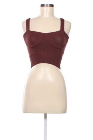 Top de femei Zara, Mărime S, Culoare Maro, Preț 94,48 Lei, #137520561