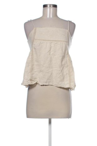 Top de femei Zara, Mărime XS, Culoare Ecru, Preț 78,74 Lei, #137521821