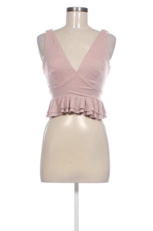 Női top Bershka, Méret XS, Szín Hamurózsaszín, Ár 4 610 Ft, #137527200