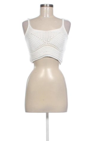 Top de femei Sinsay, Mărime S, Culoare Alb, Preț 41,99 Lei, #137530613