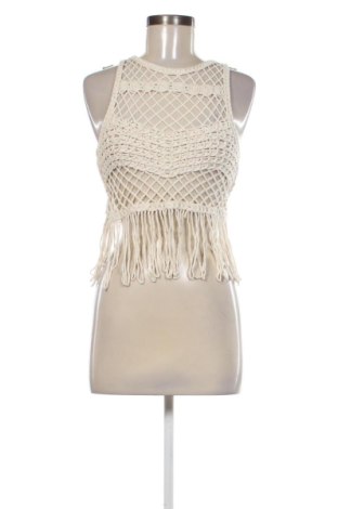 Top de femei Unbranded, Mărime XXS, Culoare Ecru, Preț 73,49 Lei, #137531330
