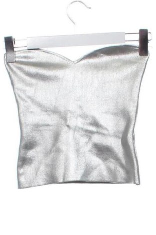 Dámsky top  Zara, Veľkosť S, Farba Strieborná, Cena  23,80 €, #137494527
