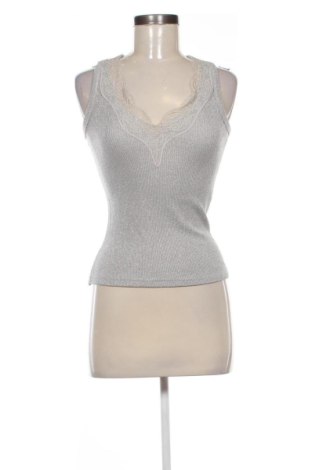 Top de femei Unbranded, Mărime S, Culoare Argintiu, Preț 90,18 Lei, #137509423