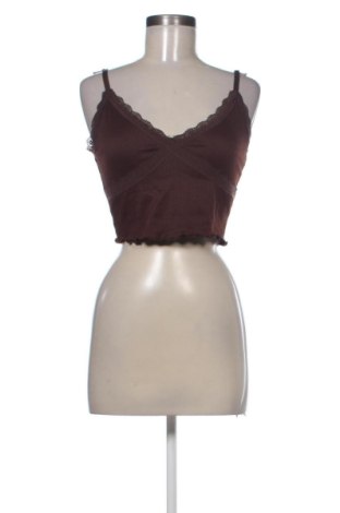 Top de femei H&M, Mărime M, Culoare Maro, Preț 68,24 Lei, #137510193