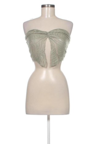 Top de femei Bershka, Mărime S, Culoare Verde, Preț 62,00 Lei, #137520714