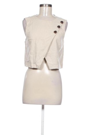 Top de femei Zara, Mărime M, Culoare Bej, Preț 69,00 Lei, #137534513