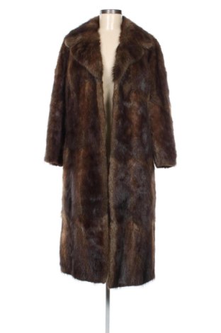 Palton din piele pentru damă Unbranded, Mărime M, Culoare Maro, Preț 871,35 Lei, #137499659