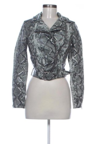 Geacă de piele pentru femei Bershka, Mărime XS, Culoare Multicolor, Preț 125,98 Lei, #137513117