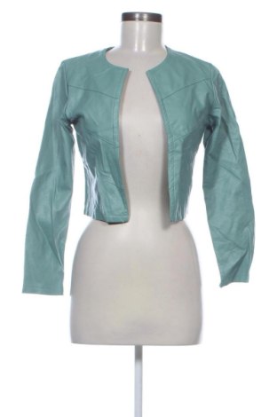 Geacă de piele pentru femei NEW COLLECTION, Mărime XS, Culoare Verde, Preț 120,73 Lei, #137513231